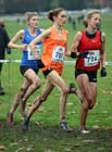 850 Beth Potter, 797 Rosie Smith (Durham City) and Emma Pallant during the 2012 McCain Liverpool Challenge.